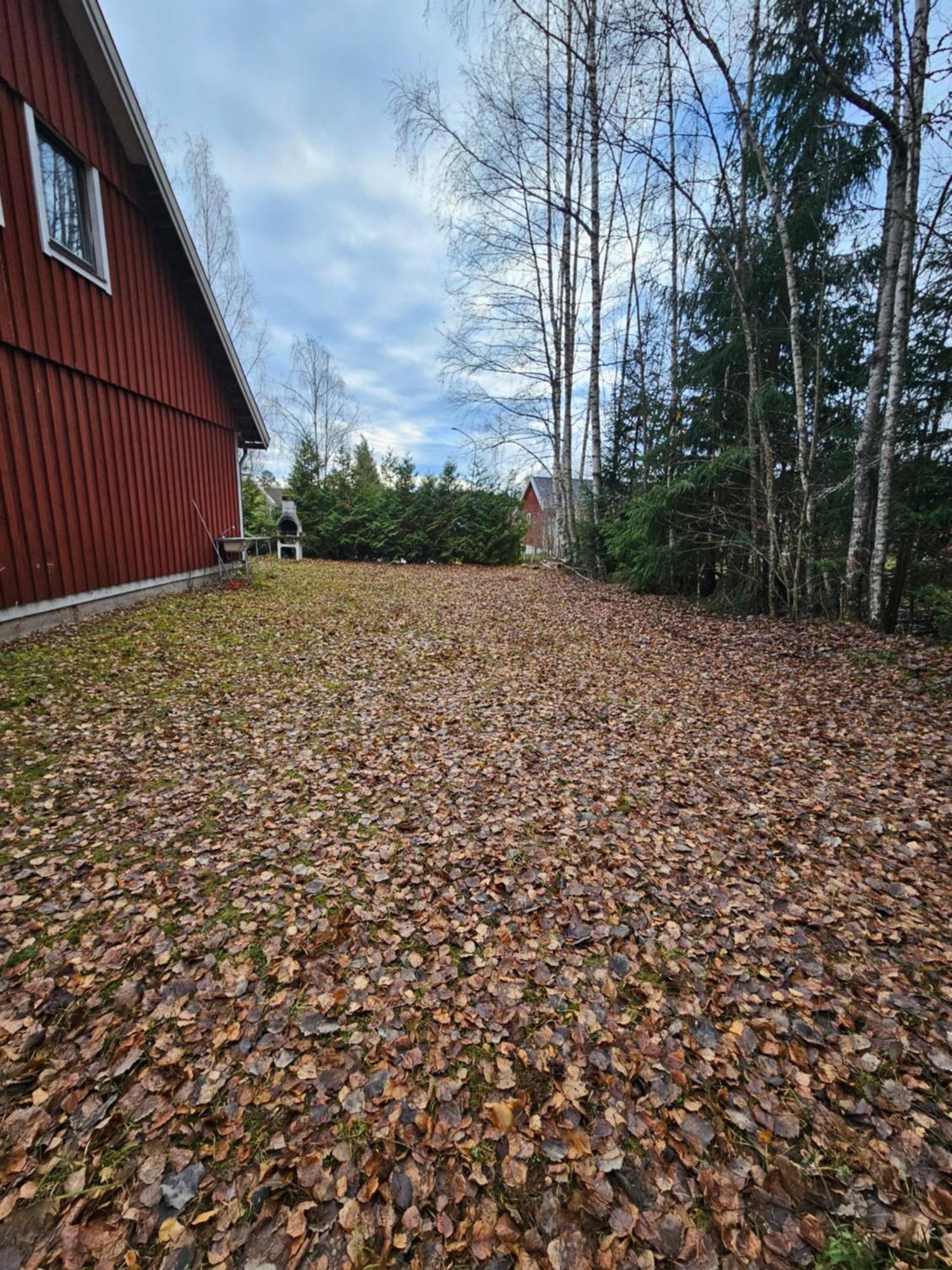 Romme Stugby Hotel Borlange Bagian luar foto