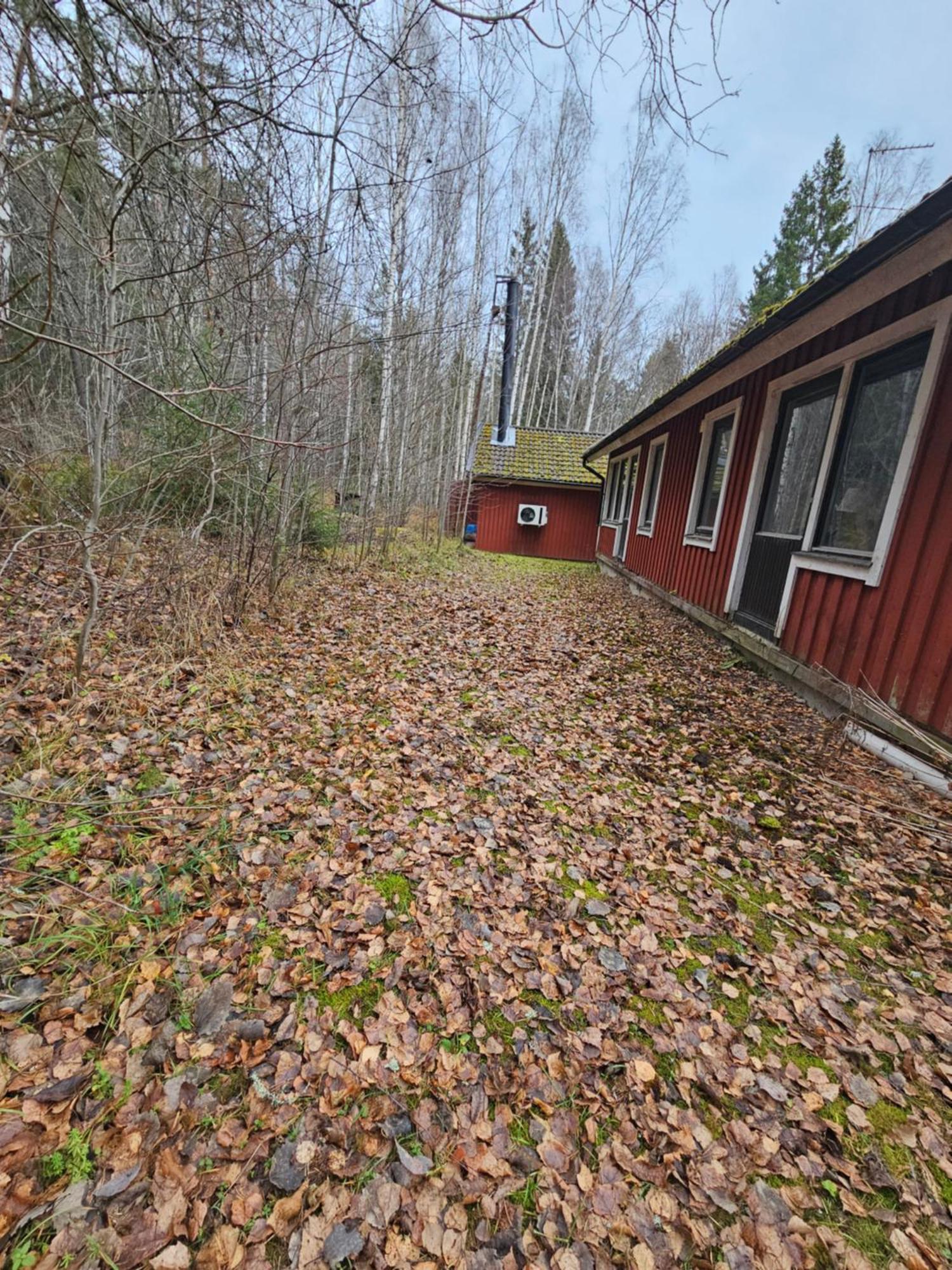 Romme Stugby Hotel Borlange Bagian luar foto