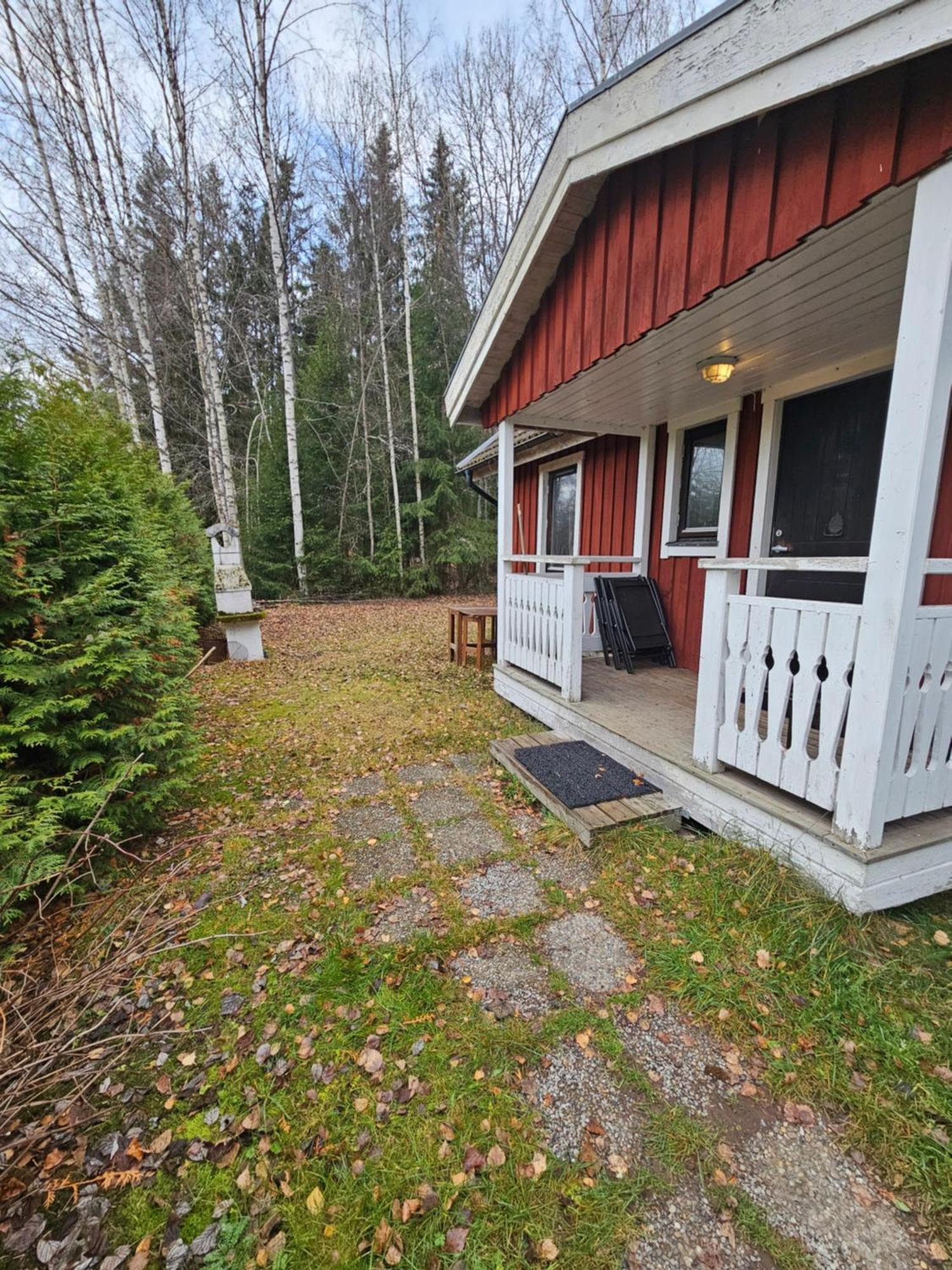 Romme Stugby Hotel Borlange Bagian luar foto