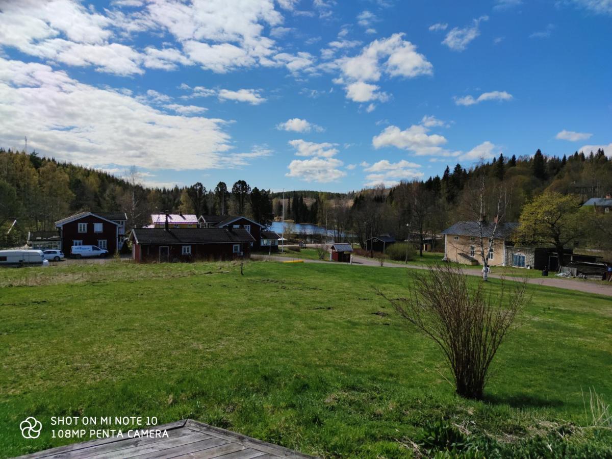 Romme Stugby Hotel Borlange Bagian luar foto